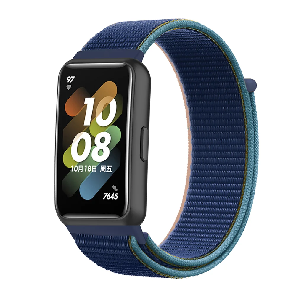 Nylon schleife band Für Huawei band 7 strap zubehör Smart uhr ersatz gürtel armband Sport armband Huawei band 7 correa