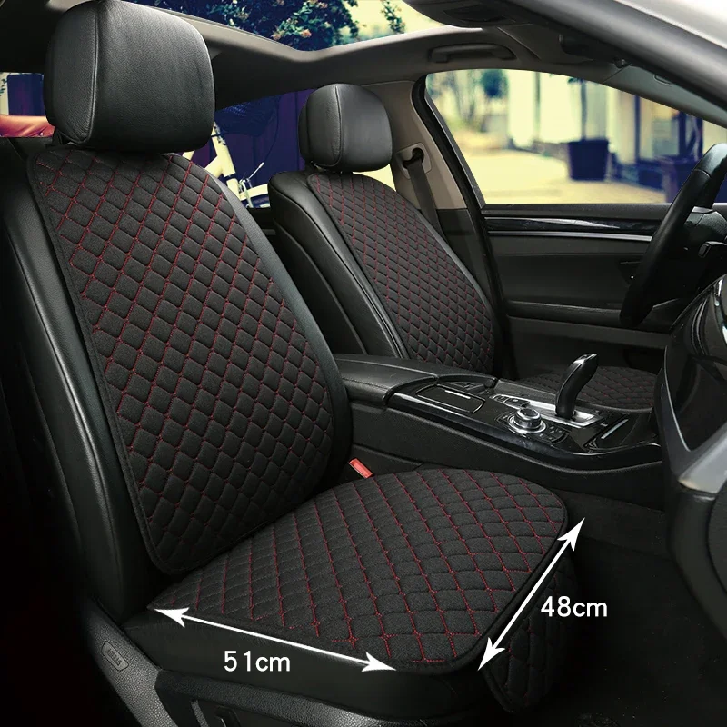 Universal Car Seat Cover Protector Car Accessori Backrest Front Rear Seat Back Waist Washable Cushion Pad Mat Auto Four Seasons