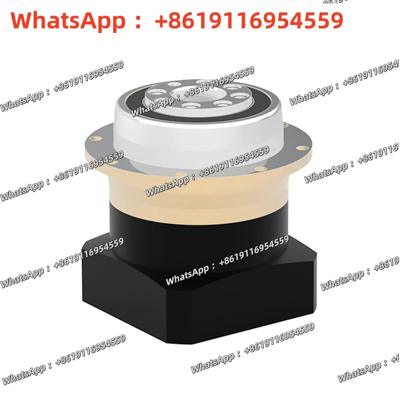 Flange output high precision planetary gear reducer coaxial, conveyor belt reducer Double Level