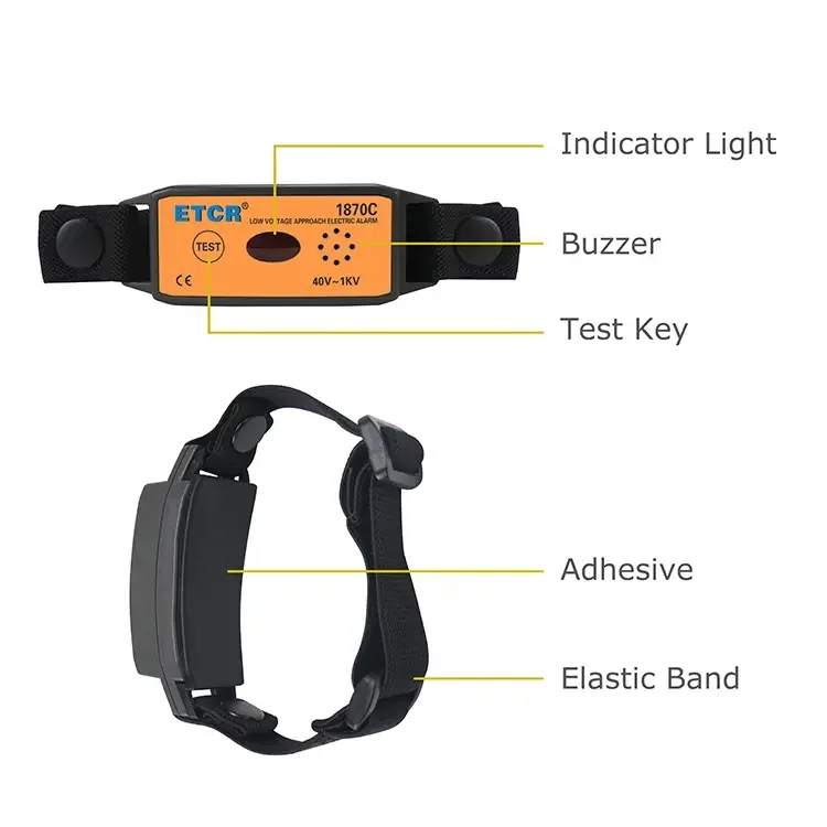 VK1870C Testing Machine Low Voltage Alarm Non-contact IP67 Protection 0.2 Accura