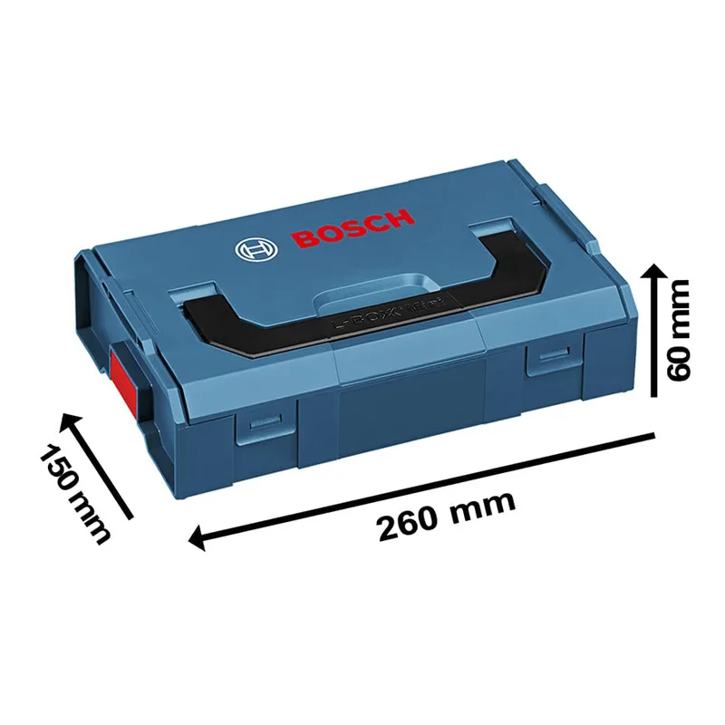 Imagem -03 - Boschl-boxx Toolbox Empilhável Mini Storage Case Ferramentas Multifuncionais Acessórios