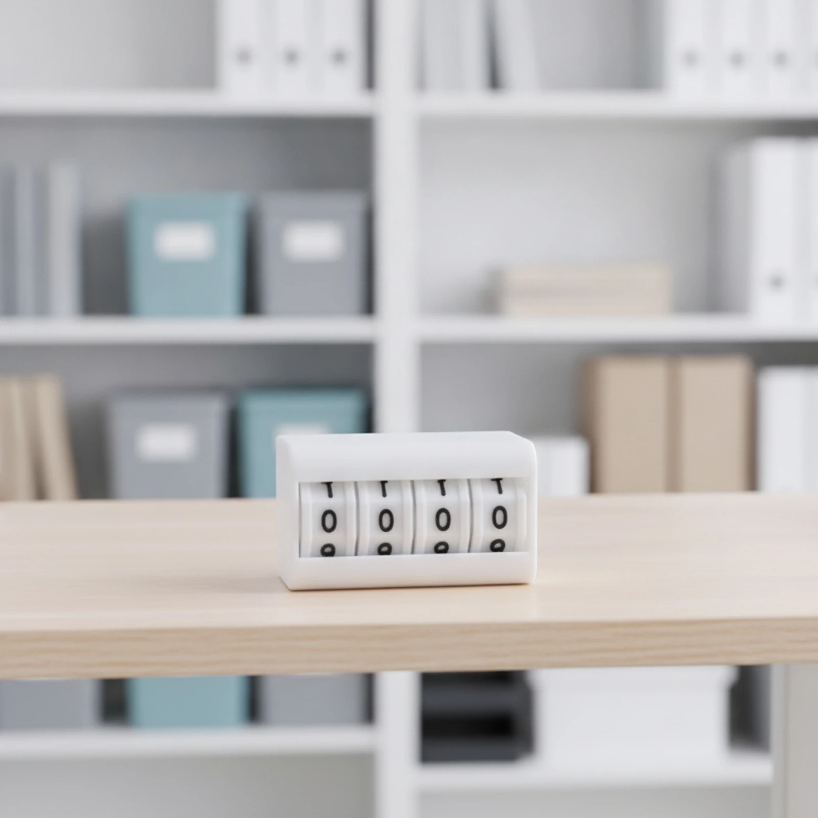 Desktop Mechanical Tally Counter Compact Mechanical Tally Counter Slim Sturdy for Teachers, Desk, Classroom