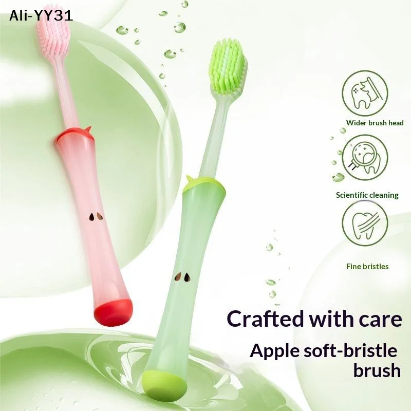 【Y】2Pcs Cute Kids Soft Bristle Toothbrushes Design Non Slip Handle For Kids Daily Oral Care Can Whiten Teeth At Home