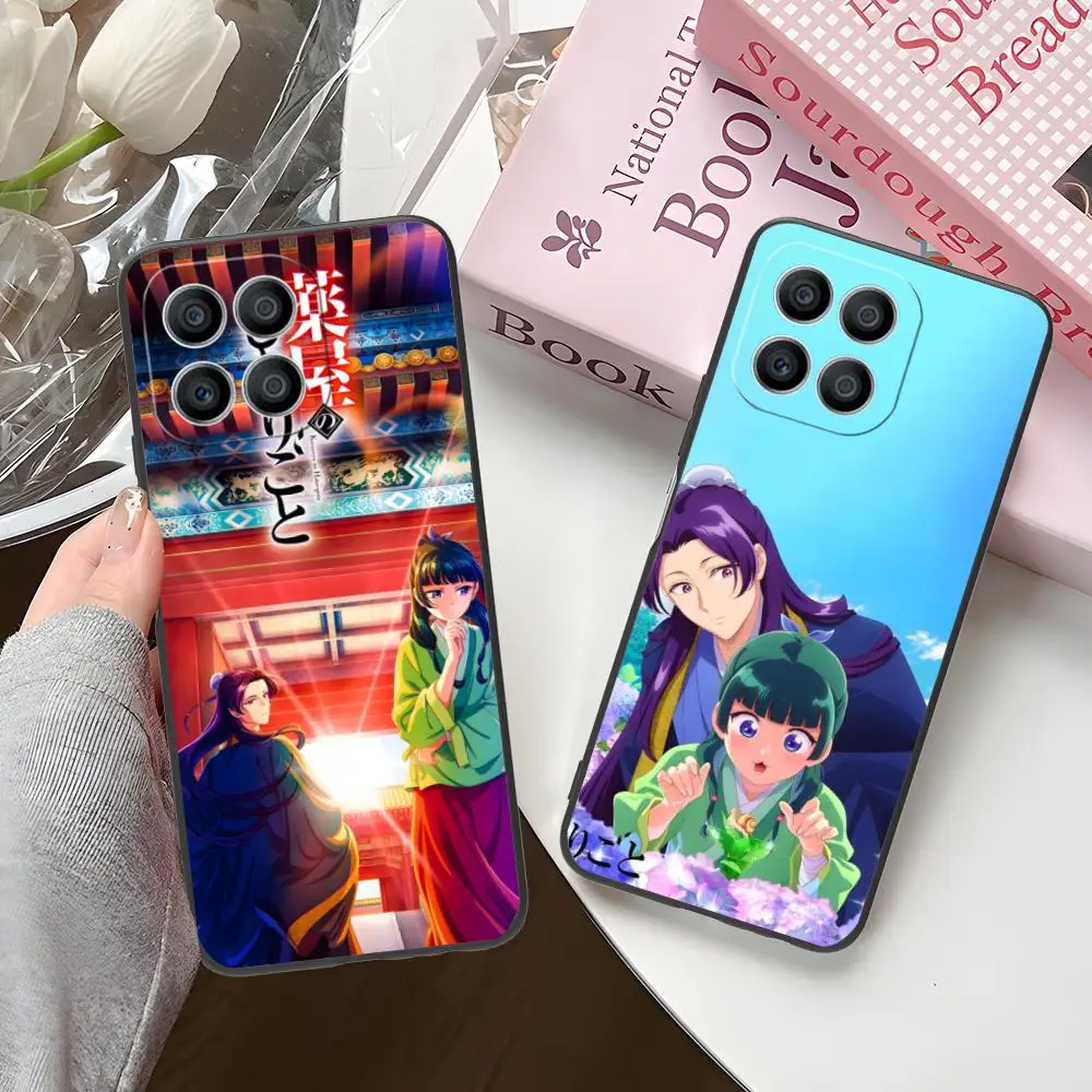 

Чехол для телефона Apothecary Diaries Jinshi Maomao для Honor 90 80 70 60 50 30 20 10 9 8 7 Pro S SE Lite 5G Black Pretty Luxury Cover