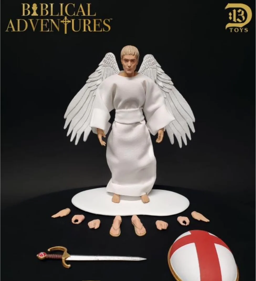 [En Stock] D13 Studio Original 1 ola John Wings Ángel rojo azul luz Santa 1/12 muñeca móvil exquisito modelo juguete colección de regalo