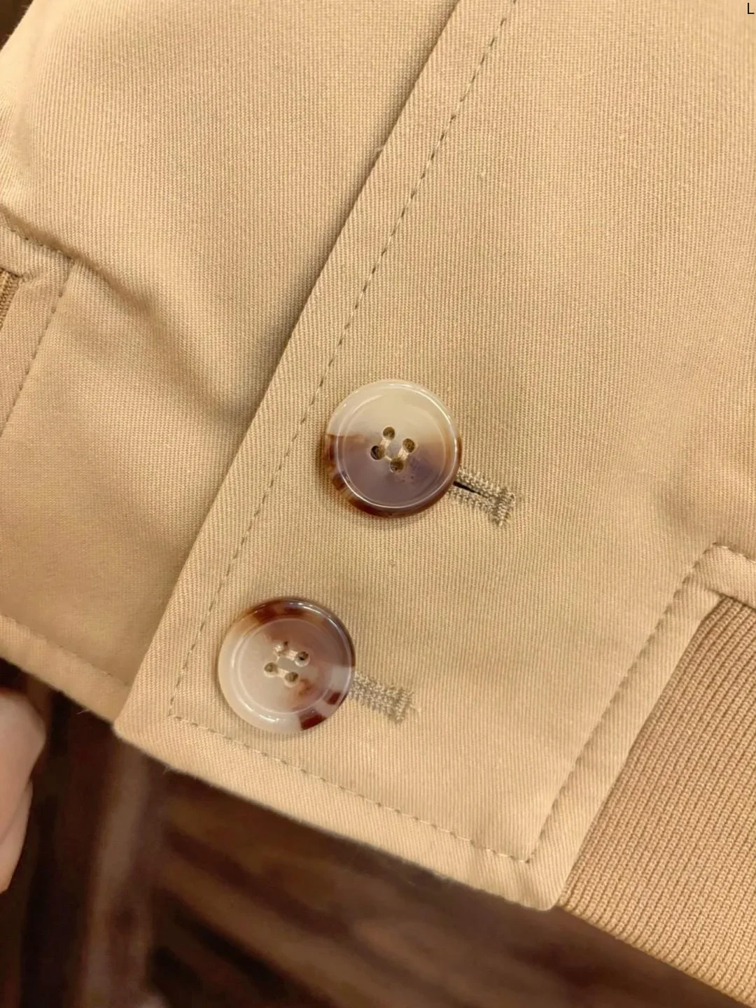 سترة قصيرة كاجوال من مزيج القطن من BC #4