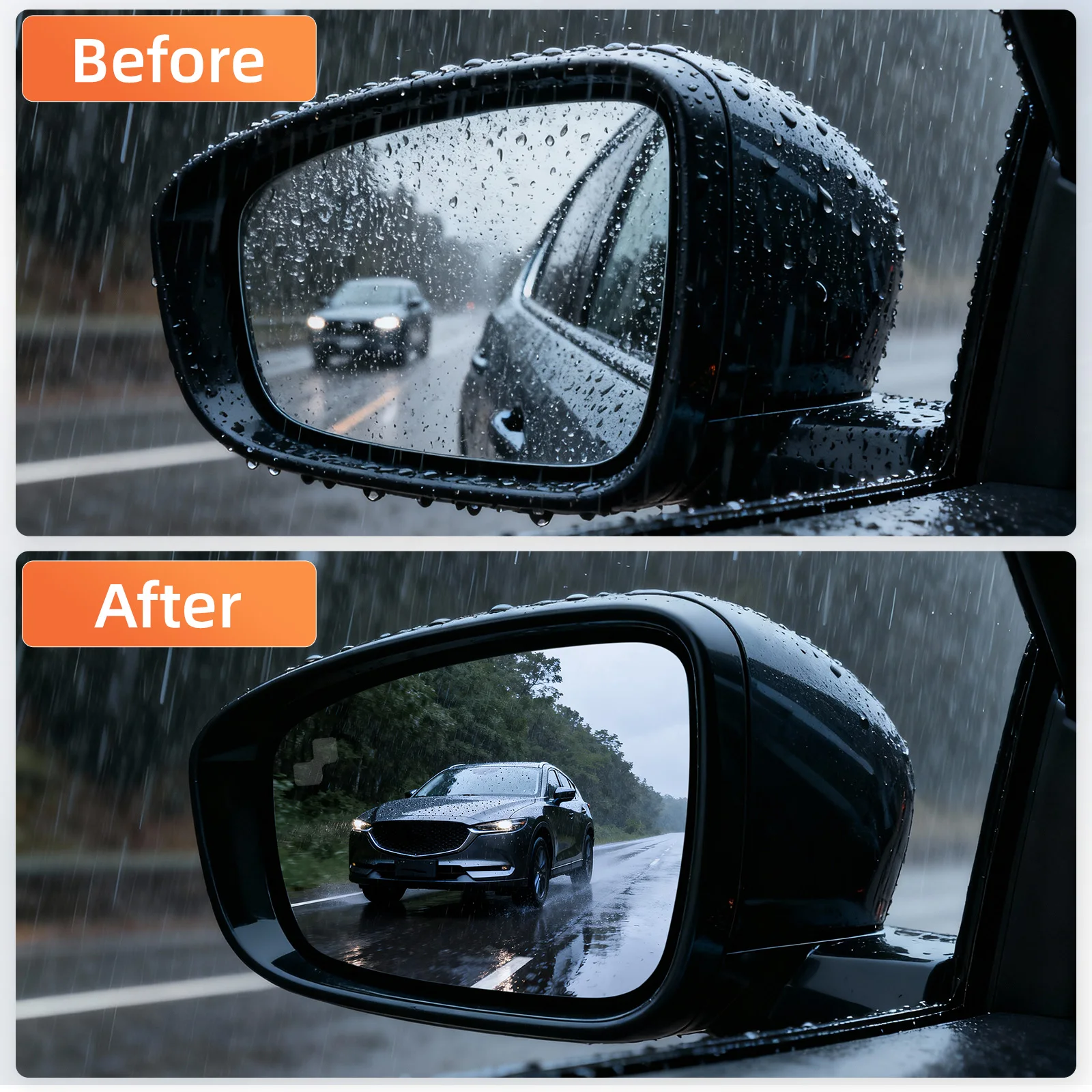 Heizungs-Seitenspiegel, Glas, klare Linse, Türflügel, Rückspiegel mit totem Winkel, für Mazda CX-5 CX-9 2017 2018 2019 2020–2023 – Detail 8