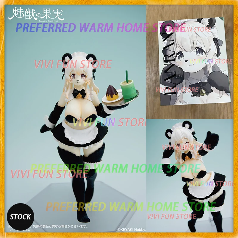 

In Stock Original KEYAKI Hobby Keeyu Ranran Model Toys 1/12 Panda Beautiful Girl SEDUCTIVE BEAST'S FRUIT NO.002 Furry fan