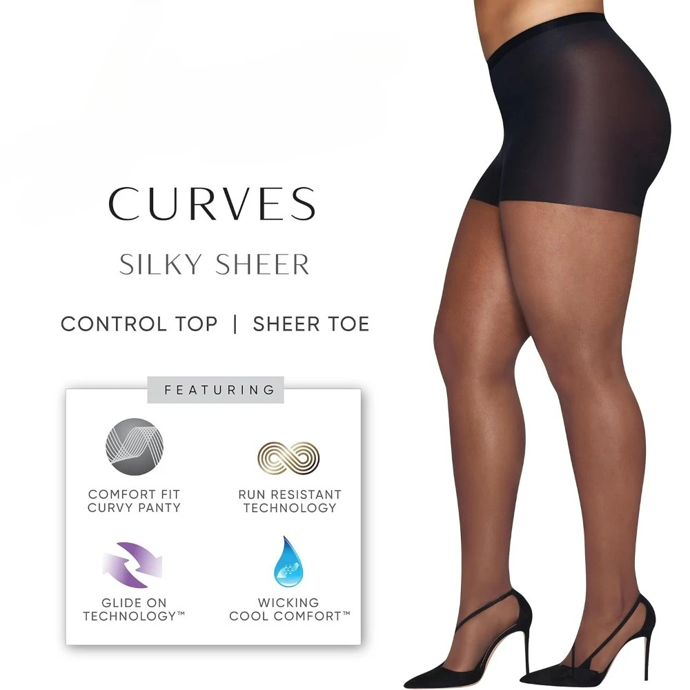 

Женские колготки с эффектом коррекции фигуры, прозрачные, шелковистые, с влагоотводящими свойствами и охлаждающим эффектом