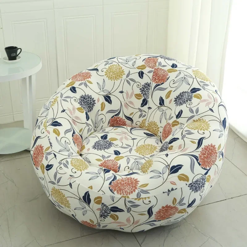 Bean Bag Chair Cover Single Sofa Lazy Couch Tatami Living Bedroom Room Lovely Leisure Single Chair Reading Balcony