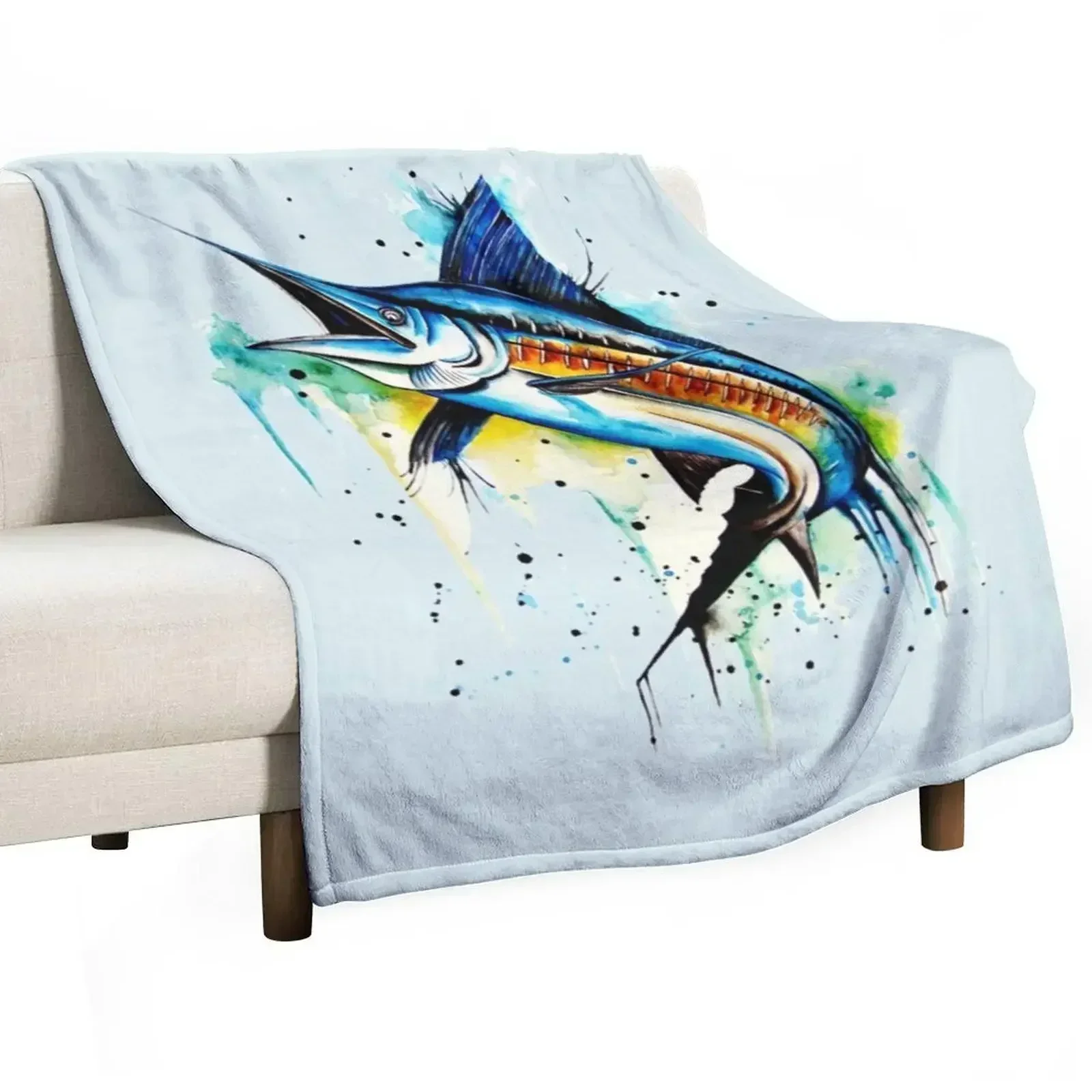 

guy harvey Throw Blanket Fade Resistant Durable Throw Blanket