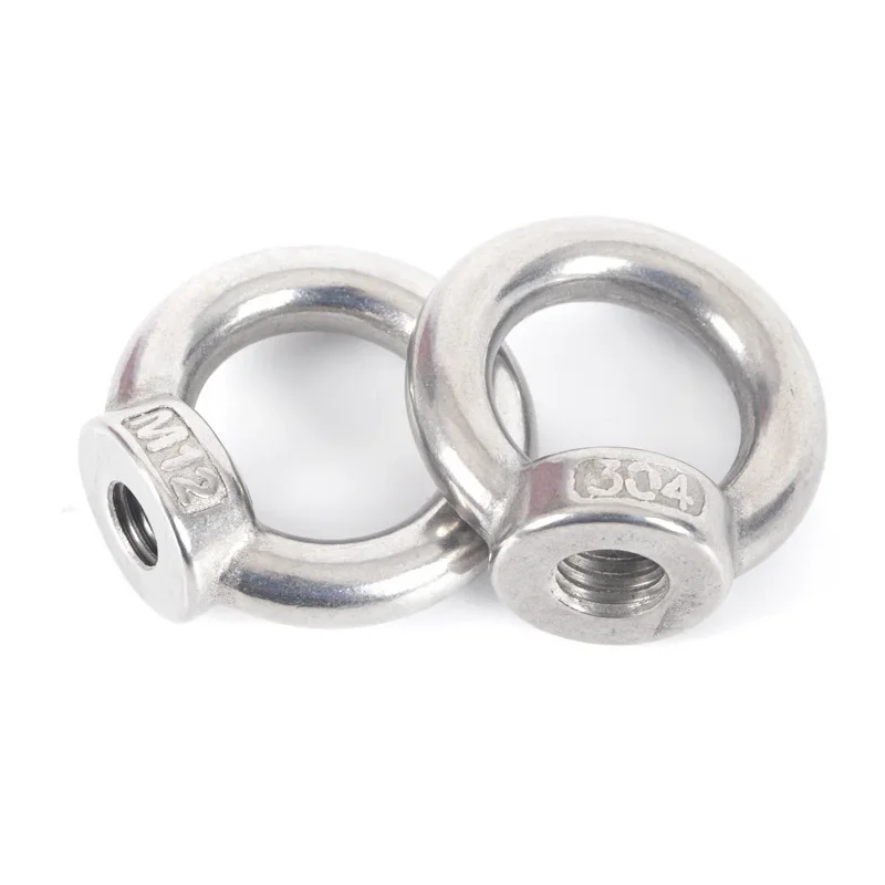 

40 шт. подъемные гайки с проушиной, винт M6, кольцо из нержавеющей стали 304, кольцо с проушиной, крючковые гайки, винты