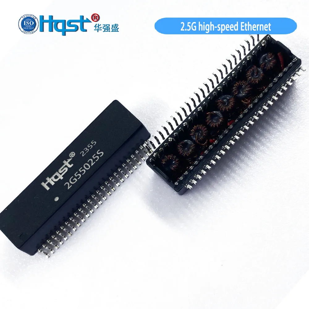 Hqst 2G55025S 2,5GBase-T 50-контактный сетевой фильтр SMD LAN-трансформатор PCB модуль защиты от помех магнитный модуль POE