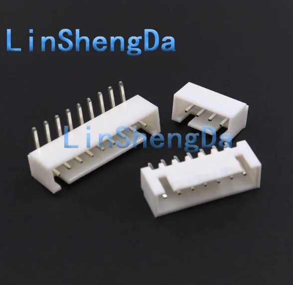 50PCS XHB2.54mm straight needle curved needle base buckle socket connector 2/3/4/5/6/7/8/9/10p connector