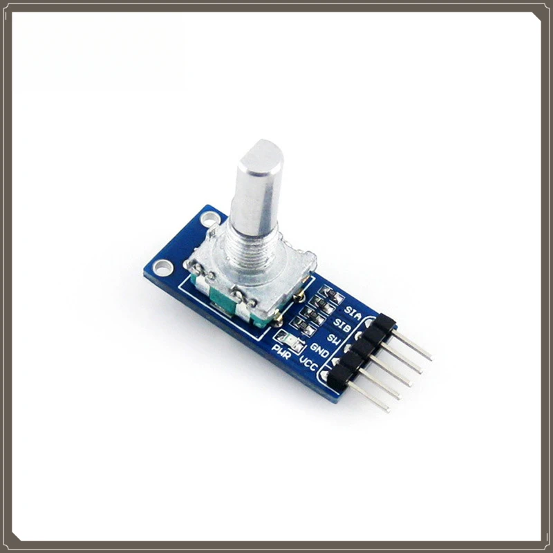 360° Incremental Rotary Encoder Module MCU Rotation Counting Sensor for Arduino/ESP32/Raspberry Pi
