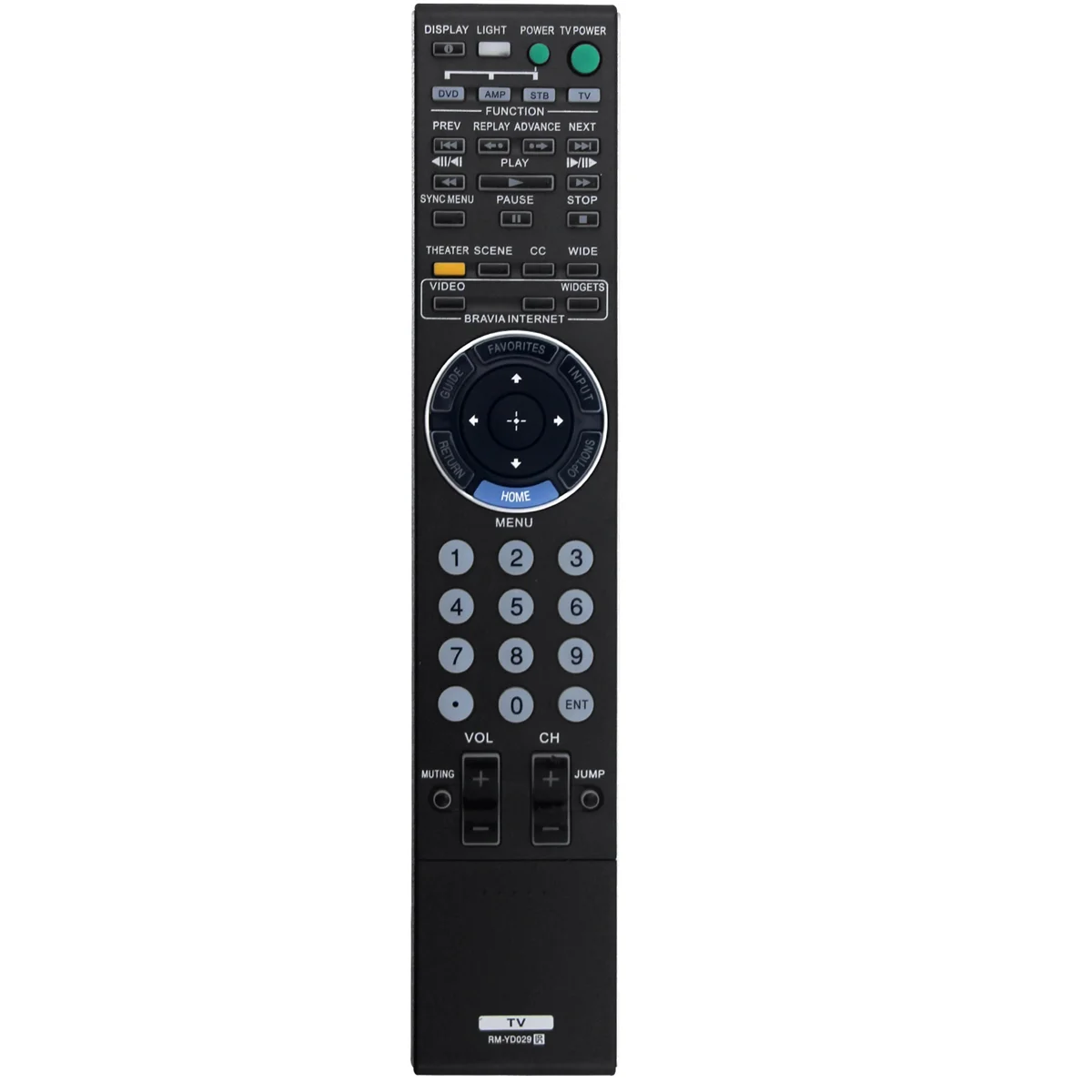 جهاز التحكم عن بعد RM-YD029 استبدال جهاز التحكم عن بعد للتلفزيون -40Z5100 -46XBR10 -46Z5100 -52XBR10 -52Z5100 KDL40Z5100