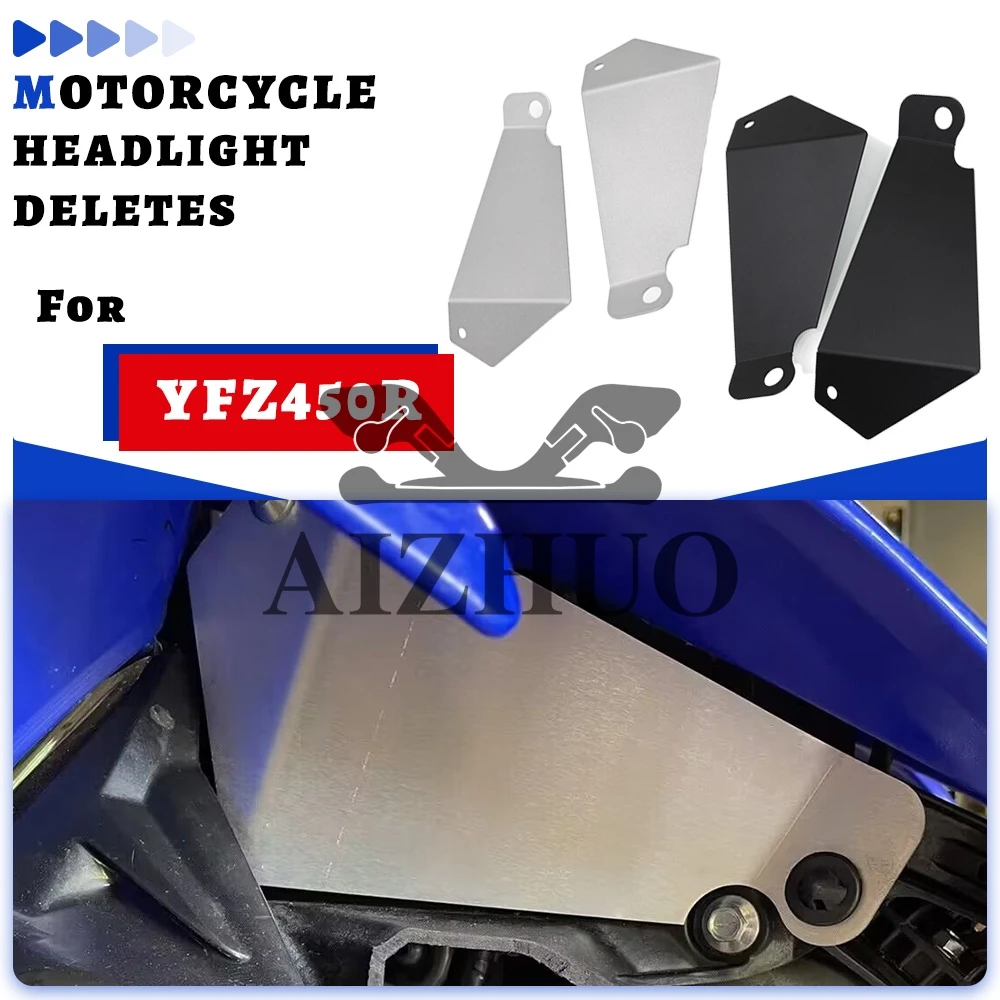 

For Yamaha YFZ450R SE 2009-2015-2016-2017-2018-2019-2020-2021-2022-2023-2024 YFZ450X Headlight Deletes Motorcycles Accessories