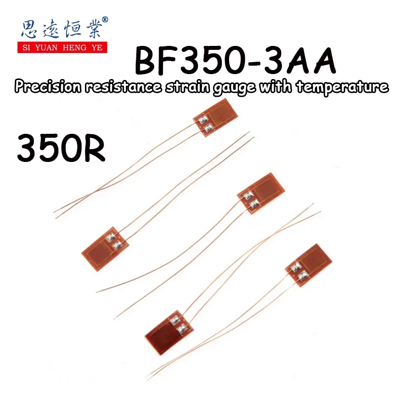 

10PCS 350 Euro BF350-3AA precision resistance strain gauge with temperature self-compensating pressure load cell