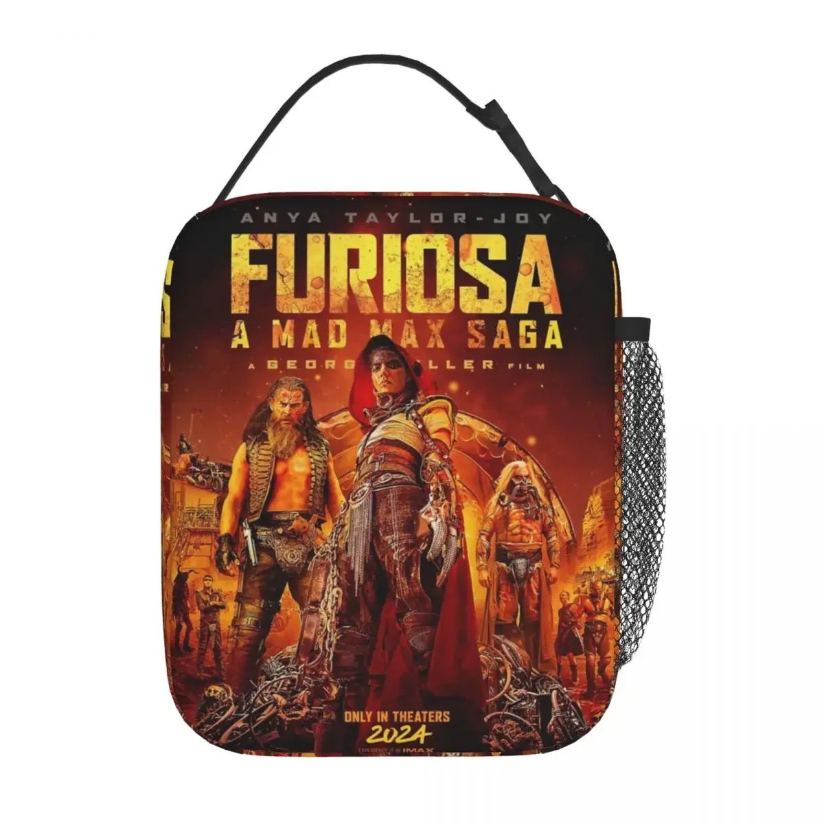 Insulated Lunch Box Furiosa A Mad Max Saga George  Product 2024 Movie Lunch Container Thermal Cooler Lunch Box For School