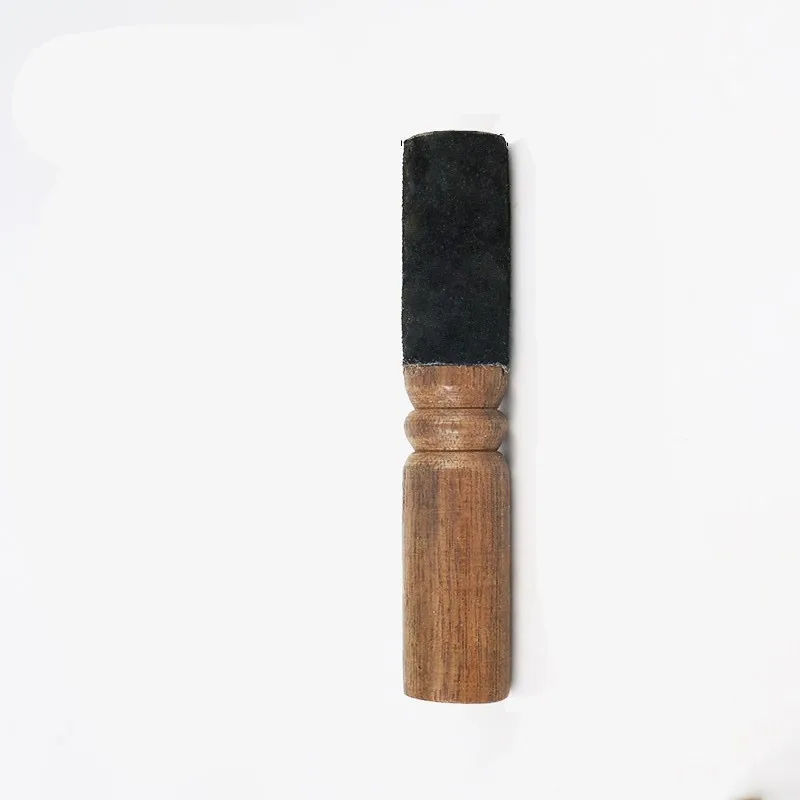 

Sheepskin Stick Handmade Peach Wood Mallet for Tibetan Singing Bowls Gong Striker Meditation Yoga Pray Durable Suede Wrapped