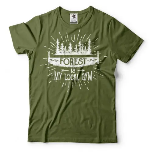 Forest Camping Camp T-shirt  Lumberjack Tee Shirt Funny Tee Gift for Papa Nana