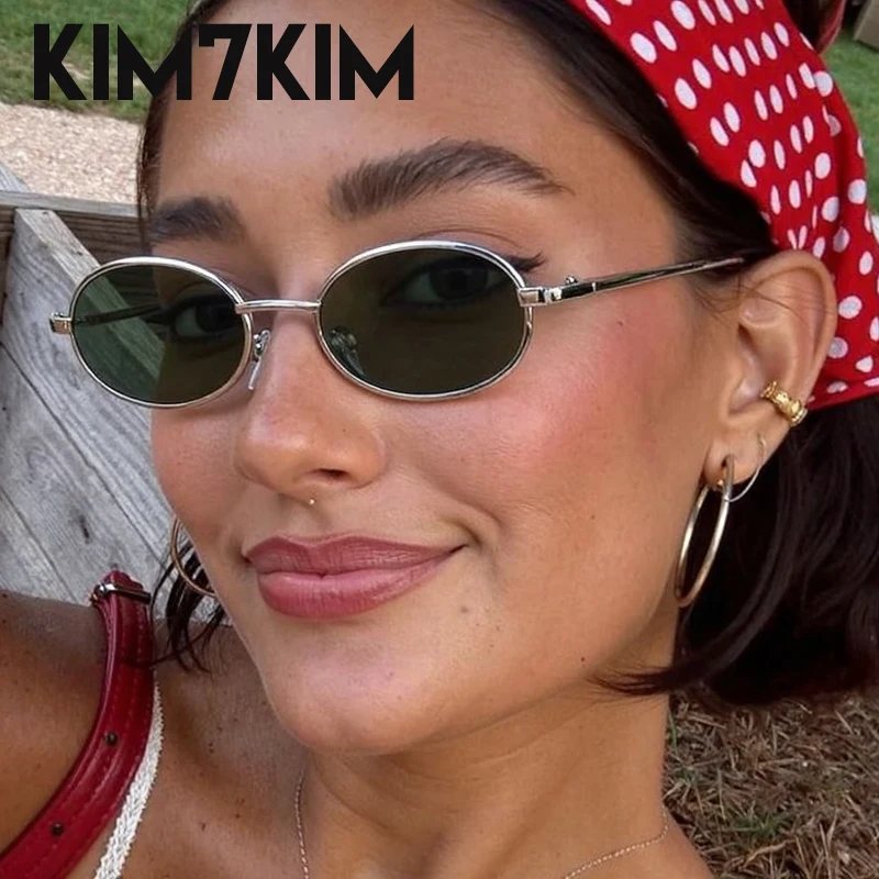 إطار صغير البيضاوي فاسق النظارات الشمسية النساء 2025 العلامة التجارية الفاخرة تغيير لون نظارات شمسية خمر UV400 نظارات فوتوكروميك ظلال