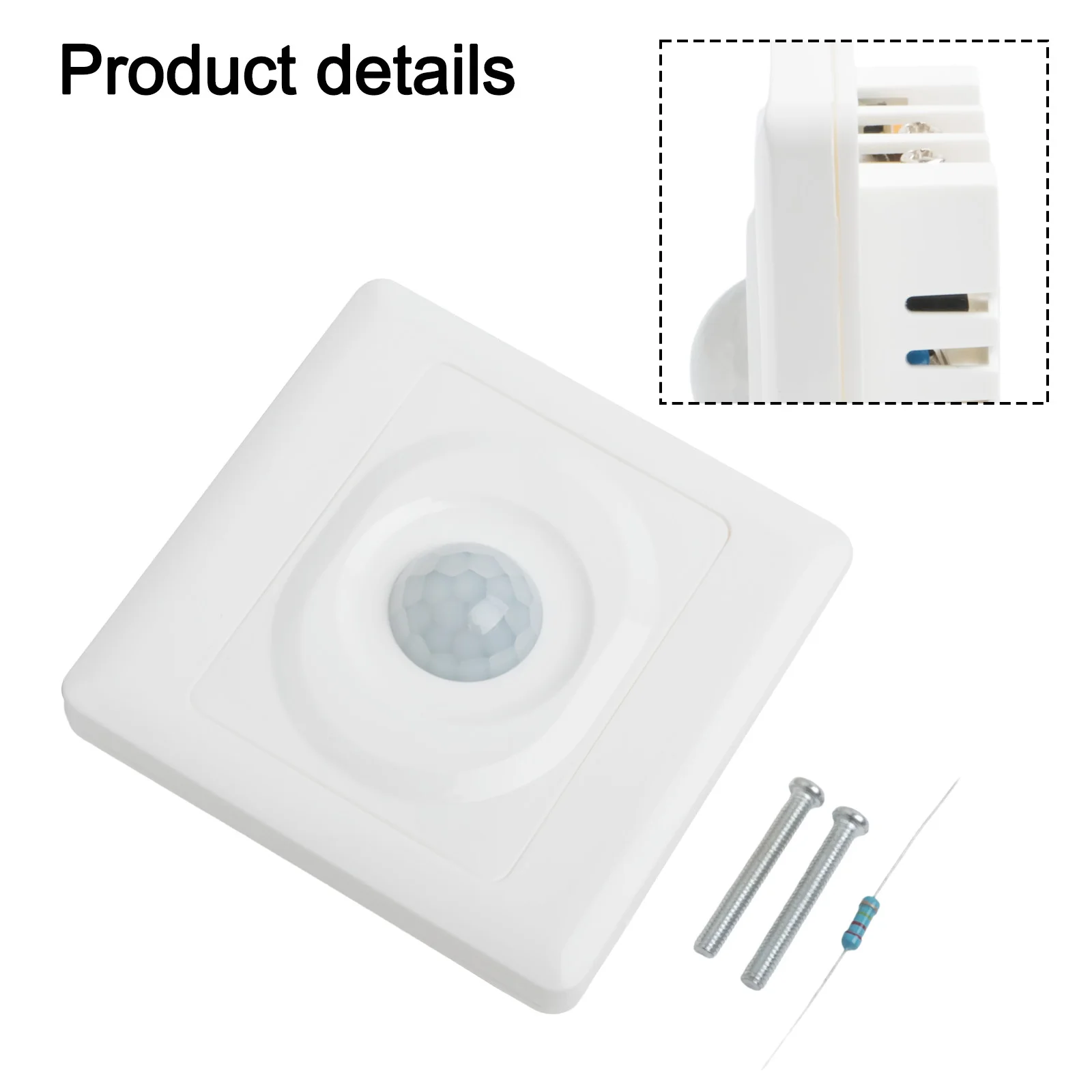 

Энергосберегающий выключатель, автоматический выключатель света, сверхширокий диапазон напряжения, технология защиты от помех, компактный размер.