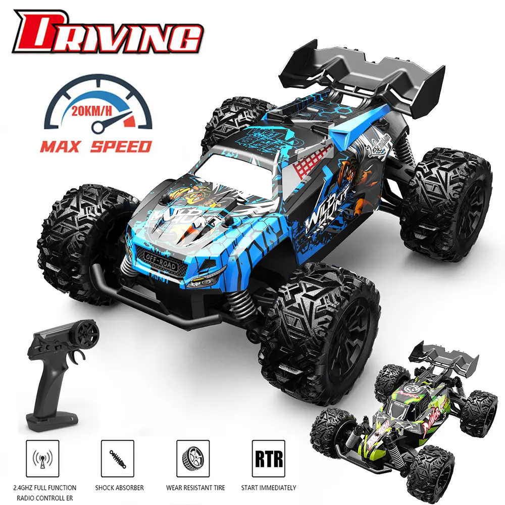 1:20 fora da estrada rc carro 2.4g rádio carro de controle remoto rtr alta velocidade escalada deriva controle remoto monster truck brinquedos para crianças