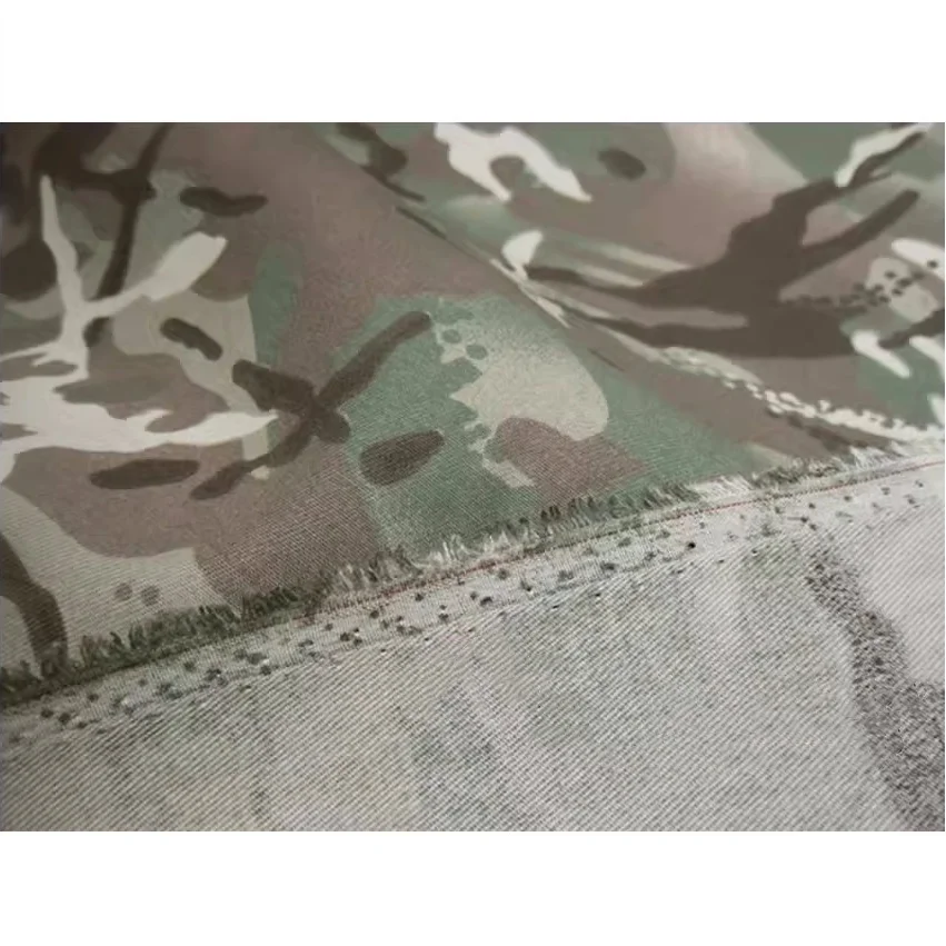 1.5 Meter Width British MTP Camouflage Fabric Cotton Twill Cloth Military Fans Tactical Garment DIY Material