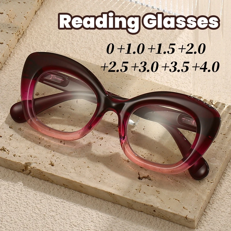 

Vintage Round Frame Reading Glasses Women Anti Blue Light Farsighted Eyewear Men Presbyopia Glasses Optical Prescription Eyewear