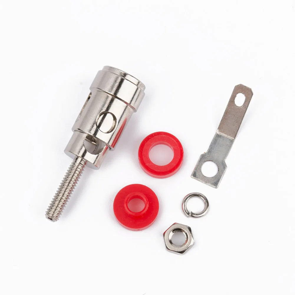 2PCS Binding Post Connector Binding Post Self-locking Terminal Block for Audio Video Speaker Amplifier