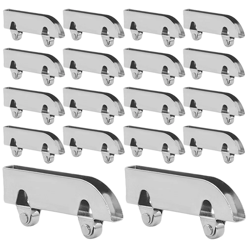 

50 Pcs Glass Door Wheel Mute Sliding Pulley Cabinet Guide Pulleys Patio Roller Walker Metal Rollers