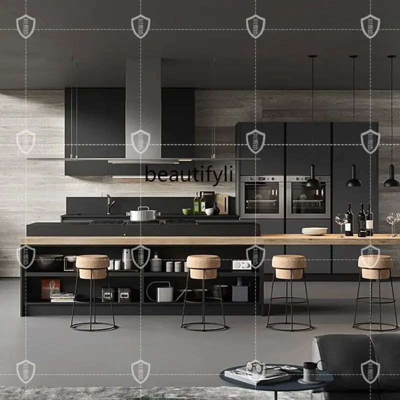 X11الطالية الحد الأدنى منصة مشروبات الجزيرة الوسطى الجدول وحدة التحكم المنزلية متعددة الوظائف الجدول جزيرة تايبي طاولة طعام أوروبية #4