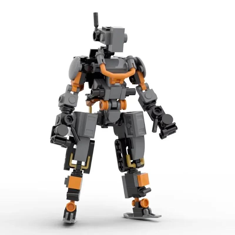ชุดตัวต่อหุ่นยนต์ MOC Mini Mecha - ชุดประกอบ DIY แบบตัวต่อ โมเดลหุ่นยนต์ต่อสู้ ของเล่นสำหรับเด็กและผู้ใหญ่ ของขวัญสำหรับแฟนๆหุ่นยนต์