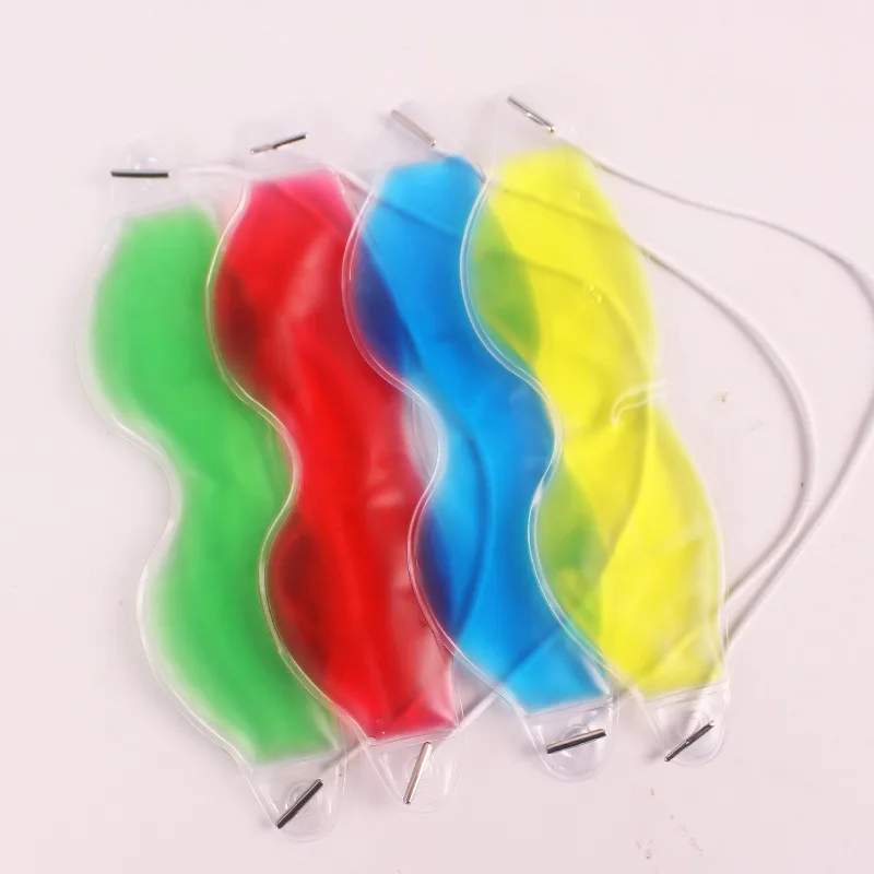 Ice Eyeshade Cover Cold Sleeping Eye Mask Compress Gel Eye Fatigue Relief Relaxation Remove Dark Circle Eye Shield Tools