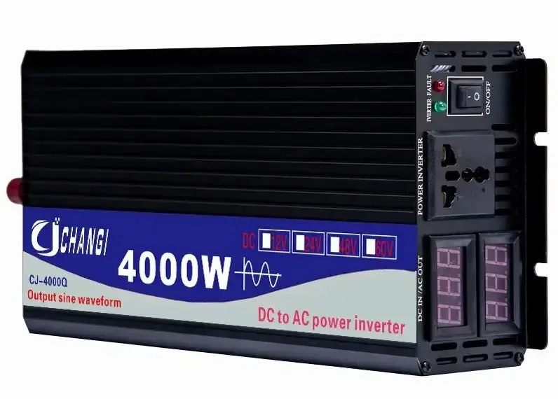 inversor 12V 24V 48V to 110V 220V Pure sine wave Off Grid inverter 300w 2000w 3000w 5000w 6000w Dc to Ac power solar inverter