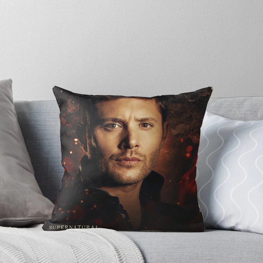 

SPN FINALE DEAN Throw Pillow Pillows Aesthetic Elastic Cover For Sofa Cushions For Children pillow