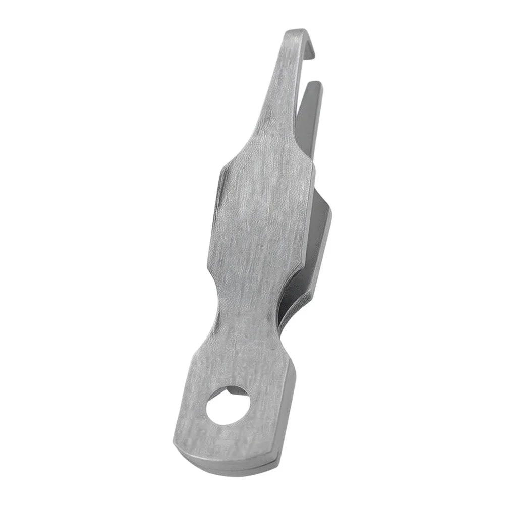 1 Pcs Stainless Steel Split Ring Opener Tool For Fishing, Quick Pliers Hook Remover With Hanging Hole
