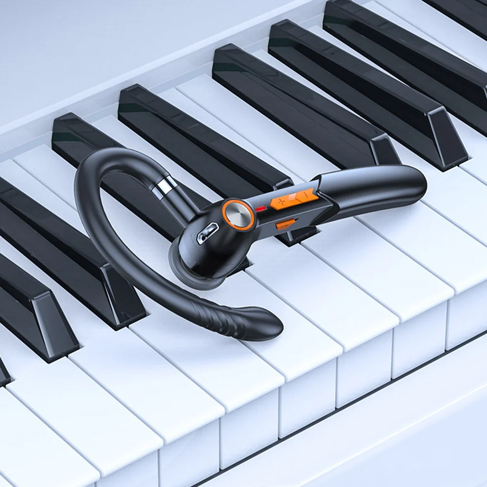

1 Set Earphone Ear Hanging Wireless Headset Sport Earbuds Stereo Noise Cancelling Comfortable In- Earpiece