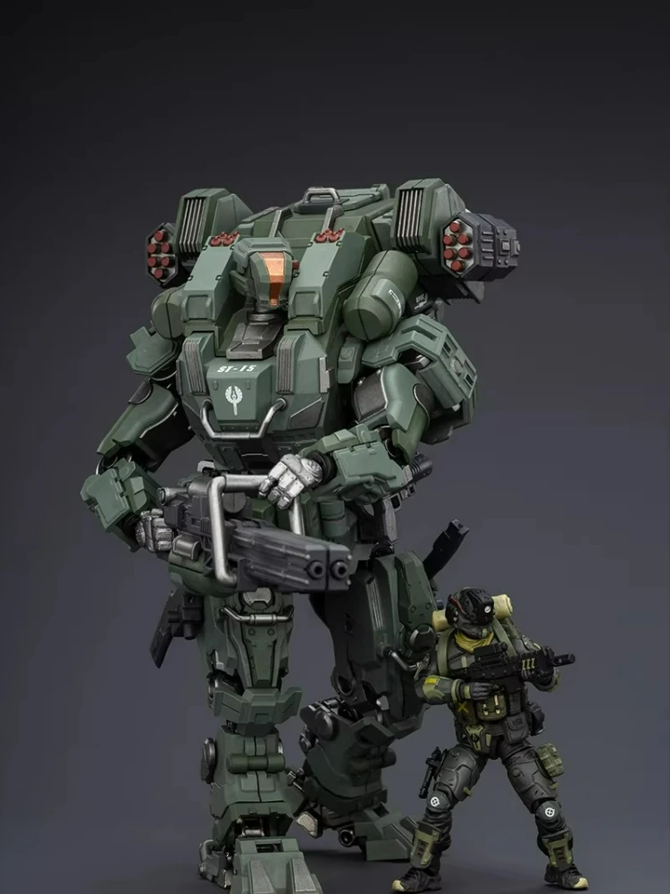 

JOYTOY APOC Series 1/25 Action Figure Falcon 02 Rapid Assault Mech ST-8615 Steel Ride Corps Assaulter Rhett figures Toys