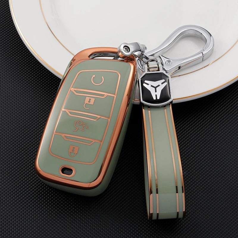 Funda protectora de TPU para llavero de coche, funda protectora para Changan CS85 CS35 Plus CS25 CS95 CS85 Coupé