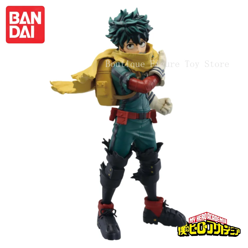 

In Stock My Hero Academia Midoriya Izuku-3 Bandai Banpresto Original Action Figure Figurine Age of Heroes Ornaments