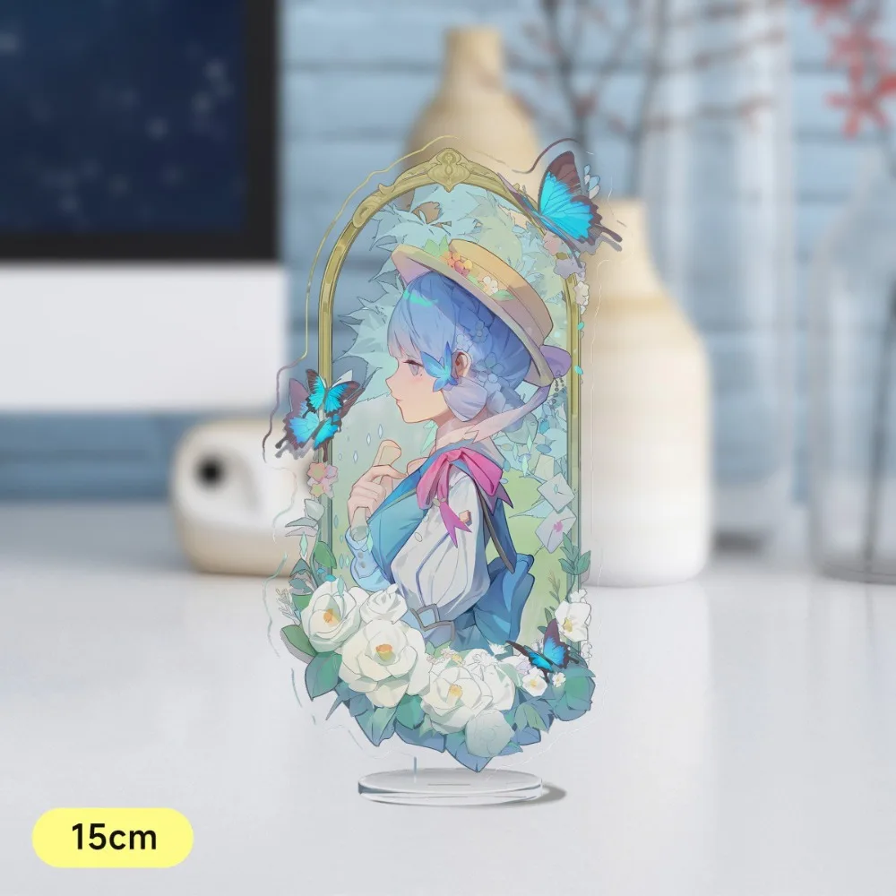 

Акриловая подставка с персонажами игры: Камисато Аяка, Фурина, Райдэн Сёгун. Аниме-фигурка для рабочего стола, коллекционный подарок-аксессуар.