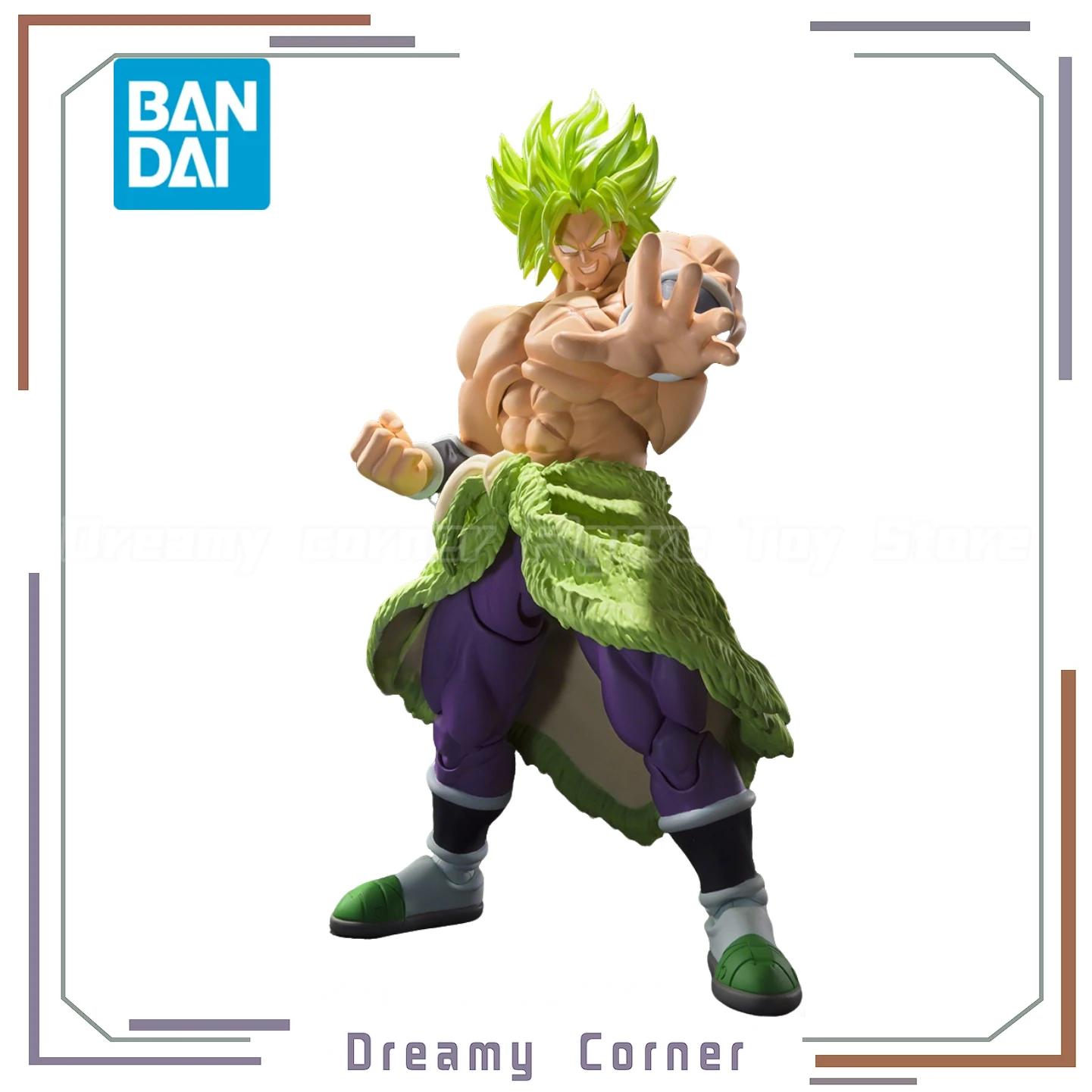 

【In Stock】BANDAI SHF Dragon Ball Chou Broly Full Power Anime Figure