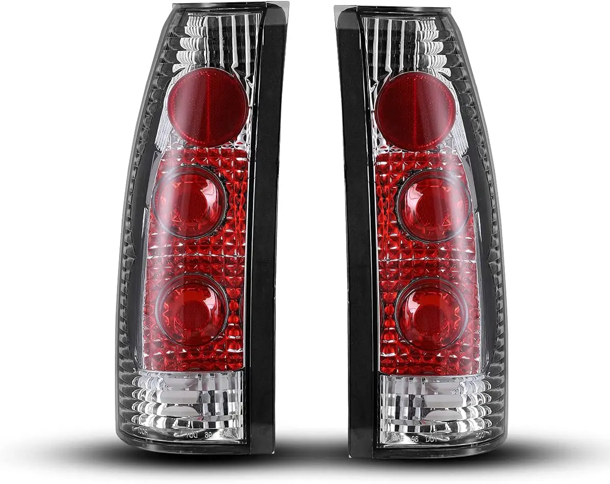 

Tail Lights Assembly for 1988-1999 Chevy C/K 1500/2500/3500, Suburban, Blazer, Tahoe - Clear