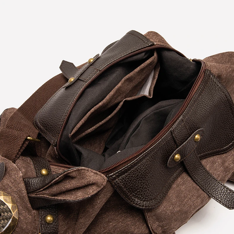 Borse a tracolla Borse a tracolla in tela di alta qualità Design alla moda Borsa a cavallo unica per donna Uomo Animale nero marrone ad alta capacità
