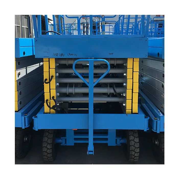 Goedkopere prijs 300 kg-2000 kg Trailer Schaarplatformlift 4-18 m Hydraulische elektrische schaar Liften Platform Hydraulische heftafel