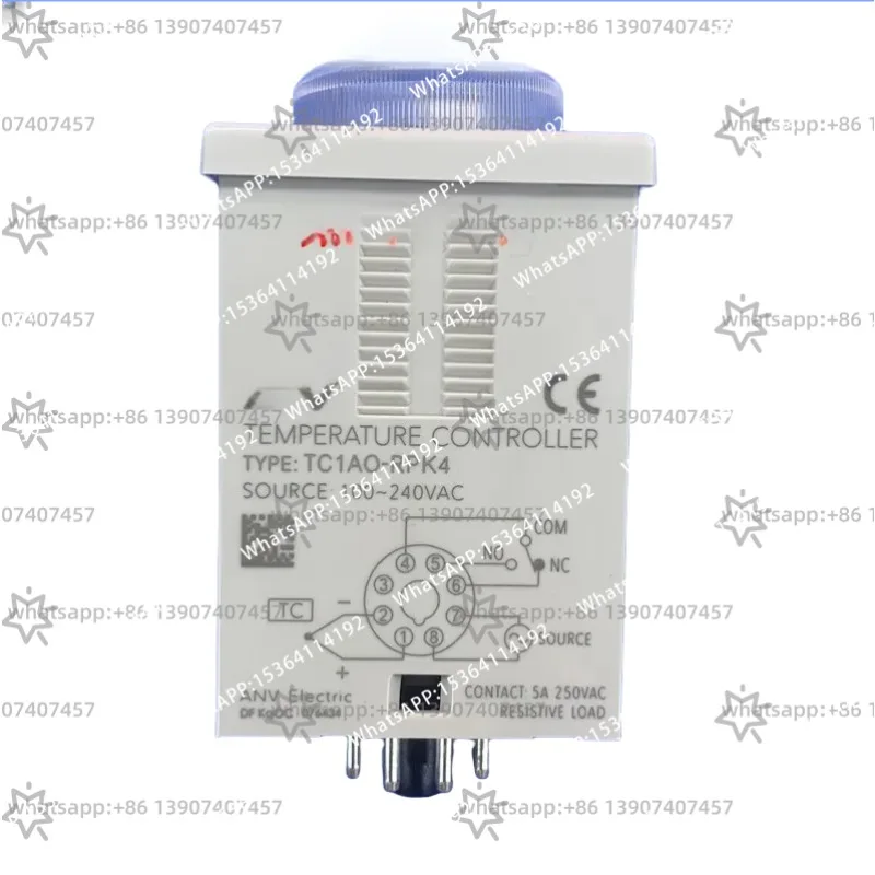 Motor Pointer Temperature Controllers TC1AO-RPK4 and TC1AO-ROK4