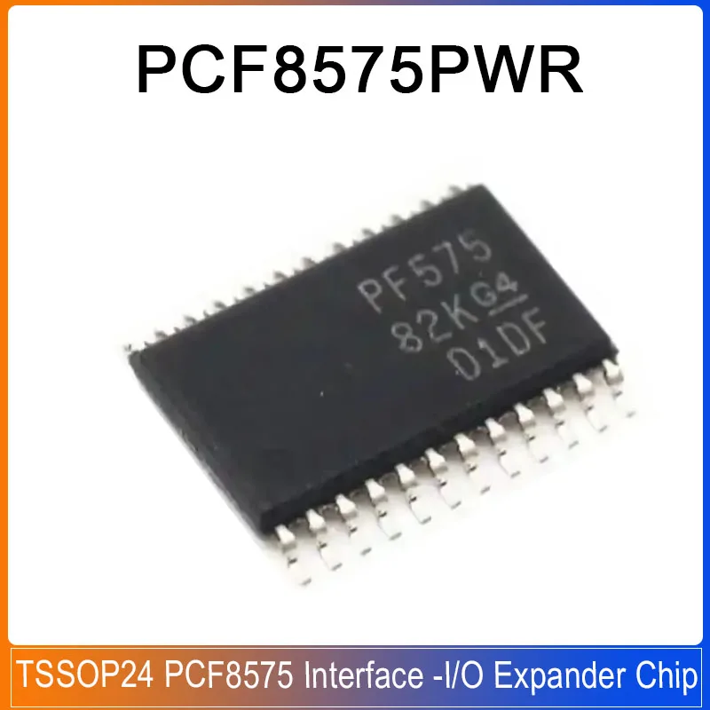 5/1PCS PCF8575PWR TSSOP24 PCF8575 Interface -I/O expander PF575