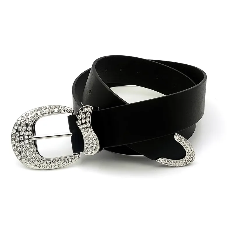 

Ремень из искусственной кожи с бриллиантами и пряжкой, женский черный кожаный корсет, женское пальто с поясом, платье с поясом, широкий пояс J1588